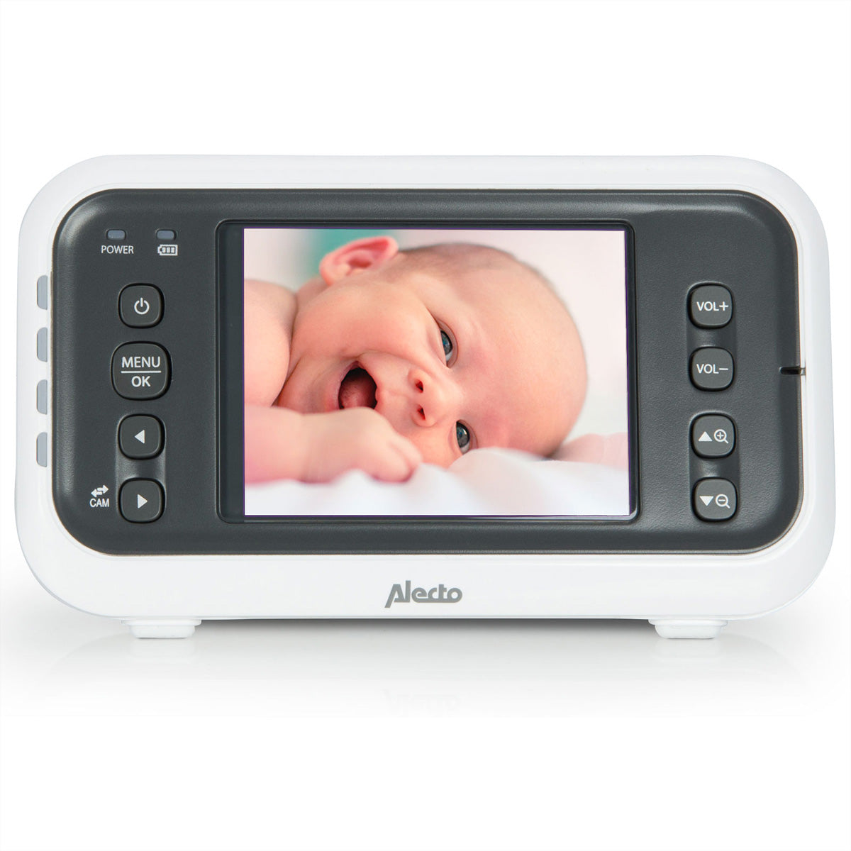 Alecto DVM-77 Babyphone – Nachtsicht – 2-Wege-Audio – Akku/Netz