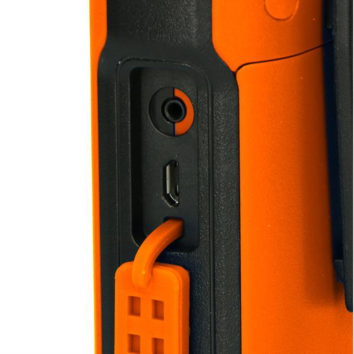 Alecto FR-300OE – Funkgerät (2er-Set), PMR 446 MHz, 16 Kanäle, Reichweite bis 10 km, IPX7, Orange
