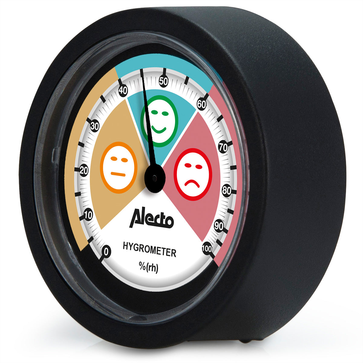 Alecto WS-05 – Thermo-/Hygrosensor, batteriefrei – schwarz