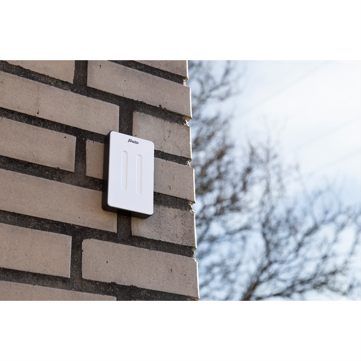 Alecto WS-1050 – Wetterstation, Funk (433 MHz), Innen/Aussen, inkl. Aussensensor – Weiss (2er-Pack)