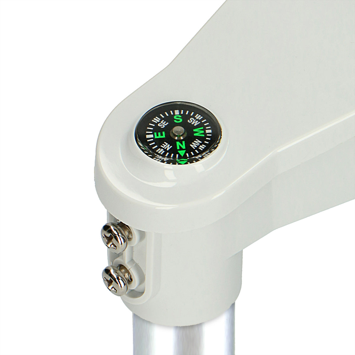 Alecto WS3875 – Wetterstation, Funk (433 MHz), innen/außen, Wind & Niederschlag – schwarz
