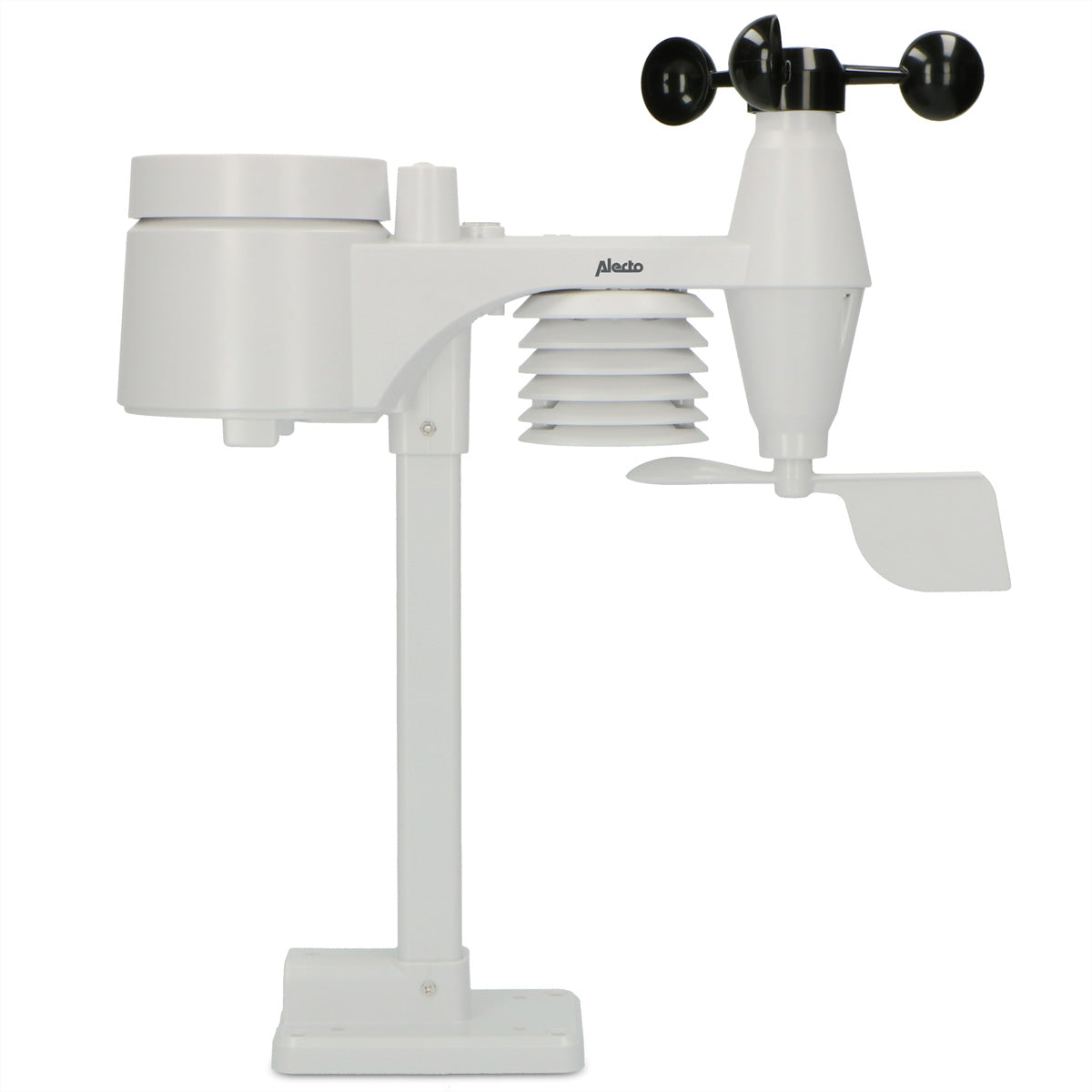 Alecto WS5400 – Wetterstation, WLAN & App, innen/aussen, 8-in-1 – weiss