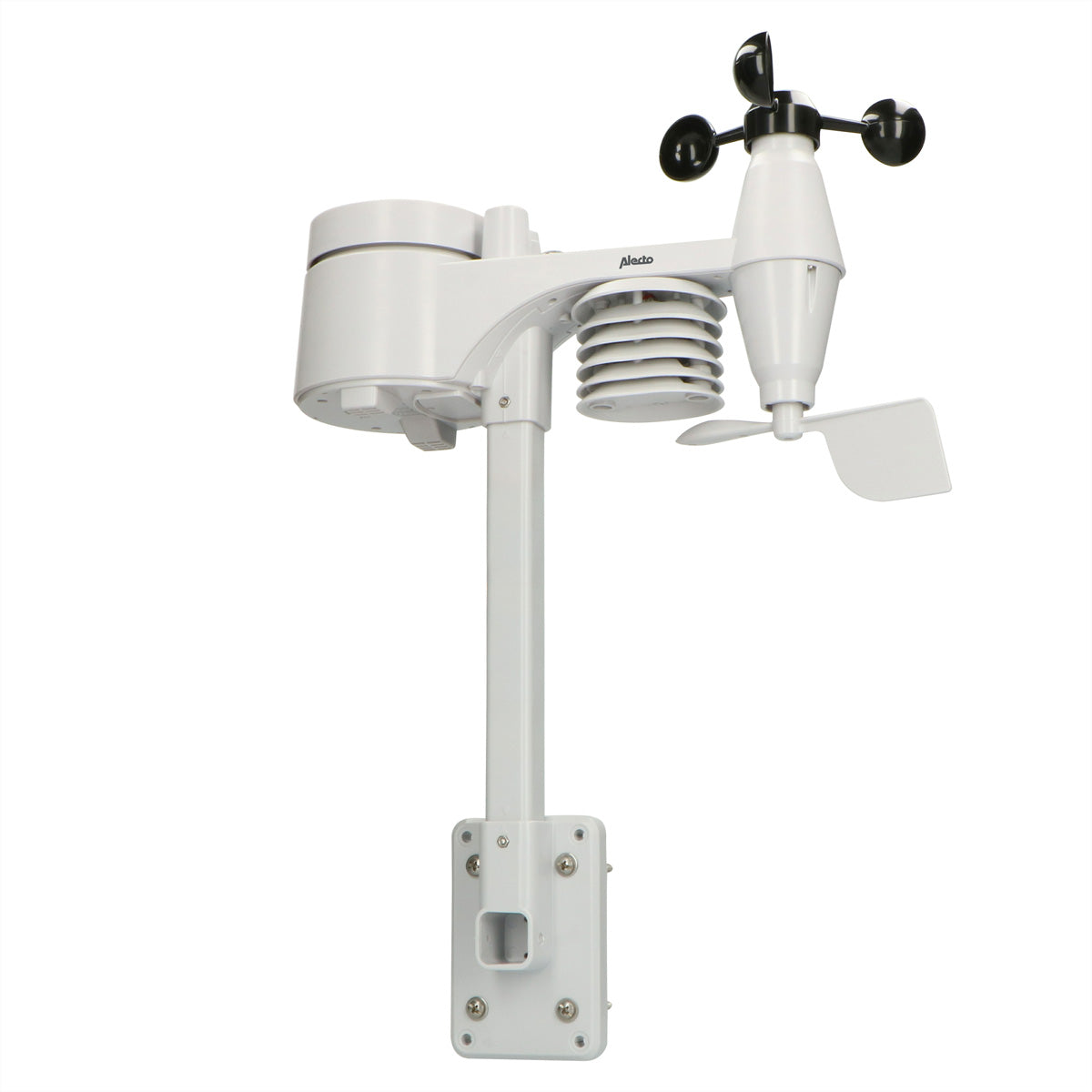 Alecto WS5400 – Wetterstation, WLAN & App, innen/aussen, 8-in-1 – weiss