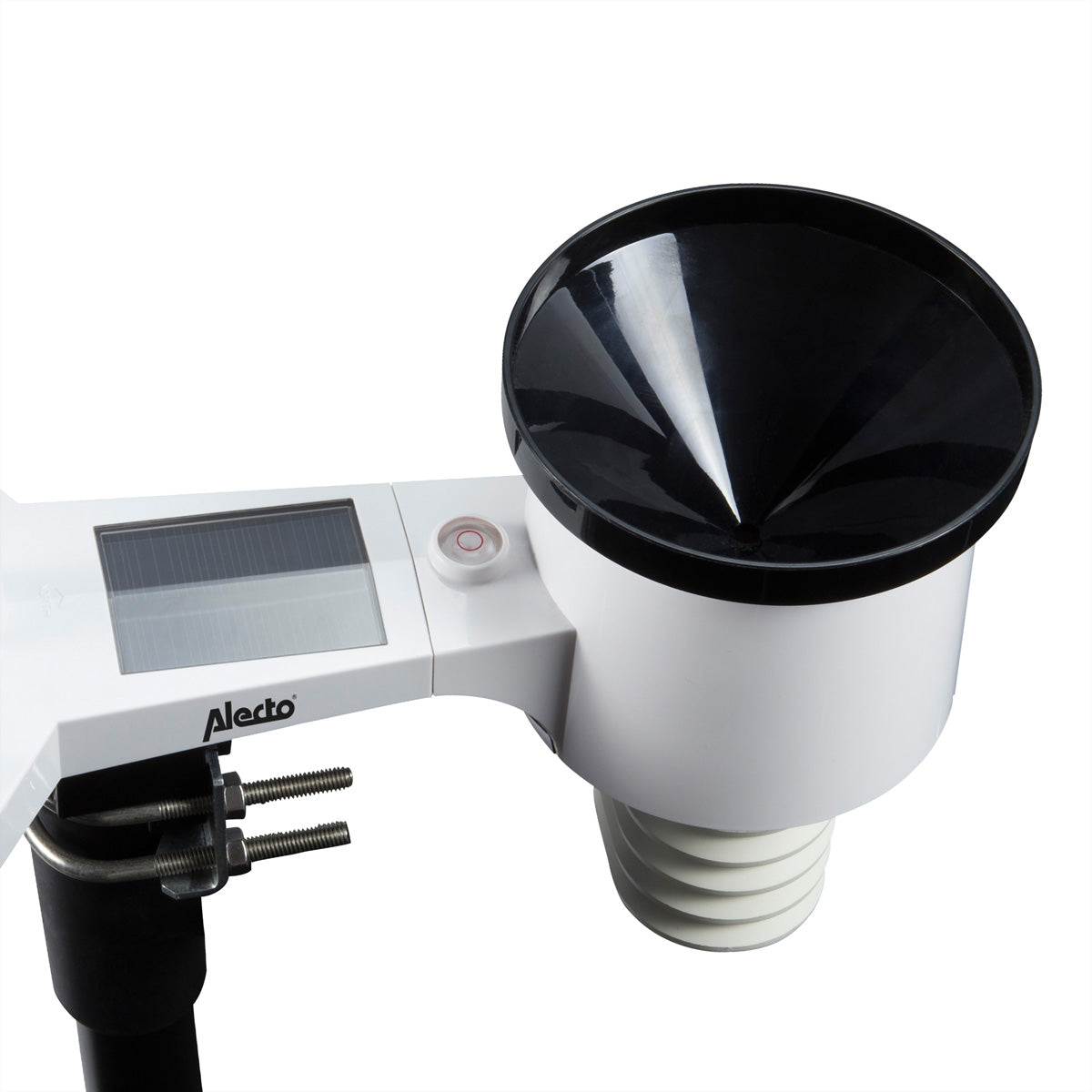 Alecto WS-5500 – Wetterstation, WLAN, innen/außen, Hygrometer & Barometer, inkl. Aussensensor – schwarz