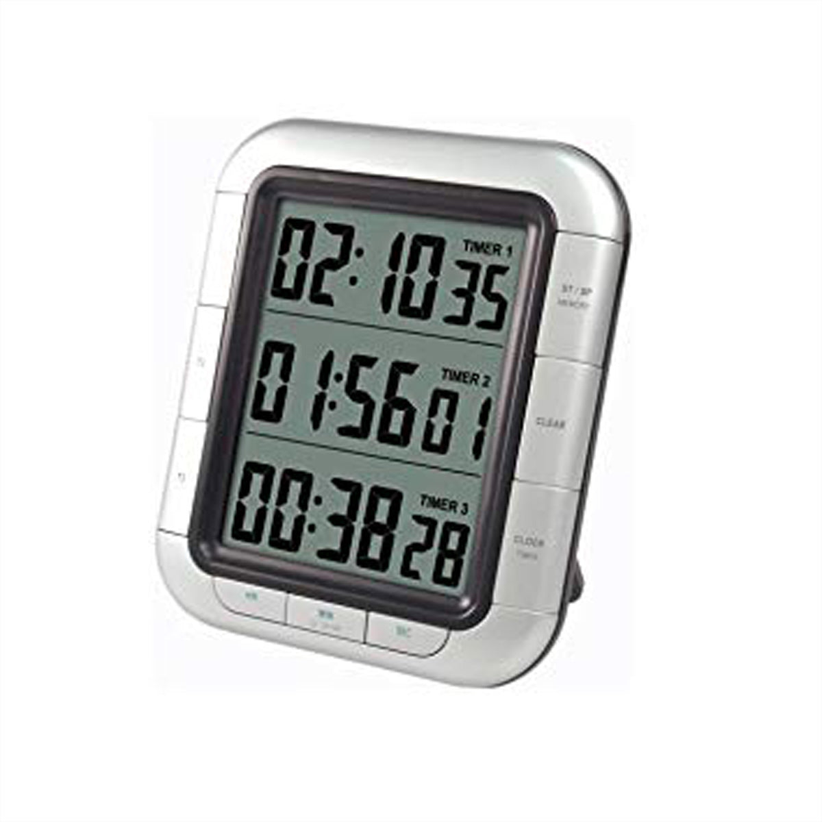 Technoline KT300 Timer – Zeitmesser 99 Min, 10,3 × 12,1 × 10,3 cm, silber