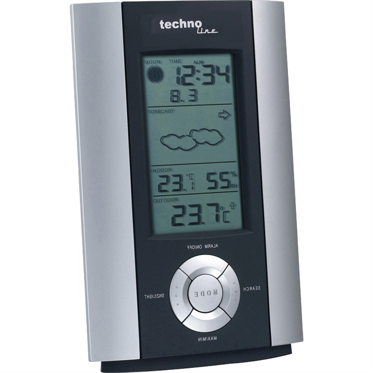 Technoline WS6710 – Wetterstation, Innen/Aussen, Hygrometer, inkl. Aussensensor