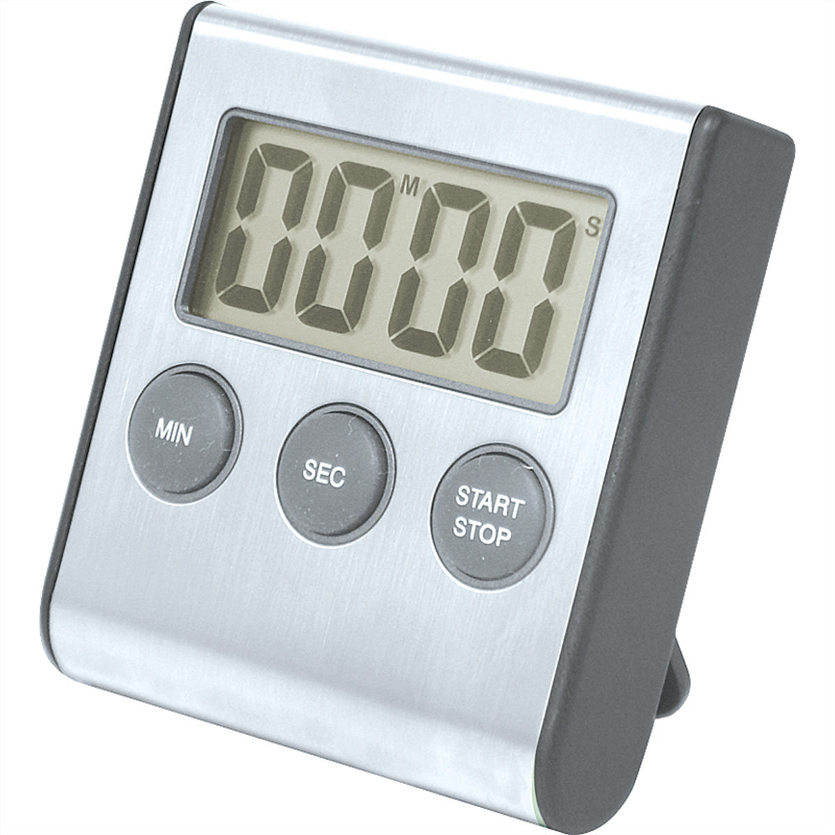Technoline Timer – Zeitmesser 60 Min, 1,9 × 7,2 × 6,5 cm, silber