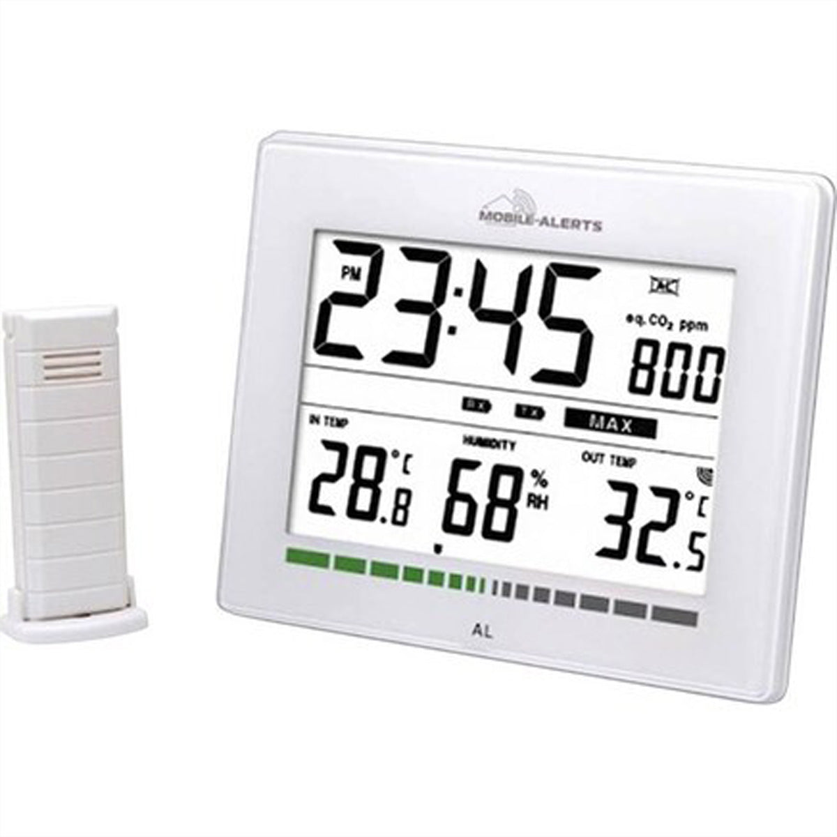 Technoline Mobile Alerts MA 10402 – Sensor – Temperatur, Luftqualität (CO2) – für Mobile Alerts (Gateway)