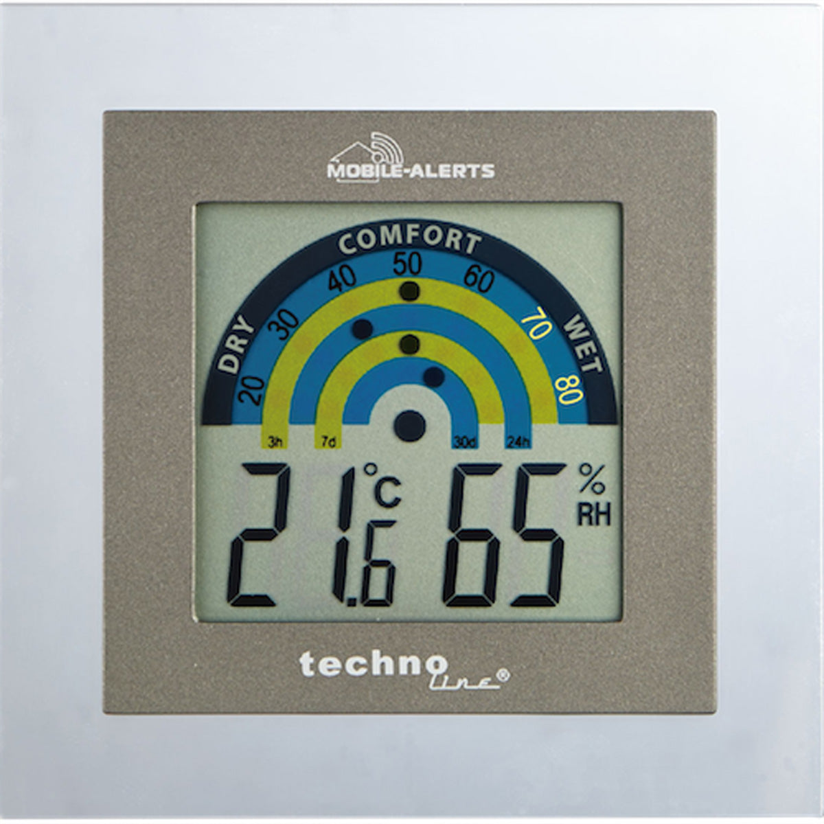 Technoline Mobile Alerts MA 10230 – Sensor – Temperatur & Luftfeuchte, −9,9–59,9 °C, Indoor