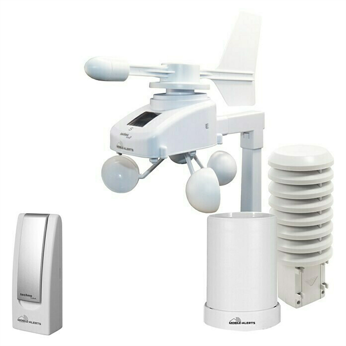 Technoline Mobile Alerts MA 10061 – Sensor – Temp./Feuchte, Regen, Wind – für Mobile Alerts