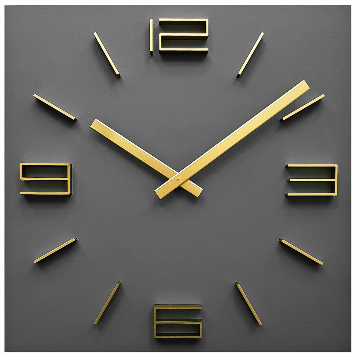 Technoline WT2300 Wanduhr – Analog, Ø 35,0 cm, Grau