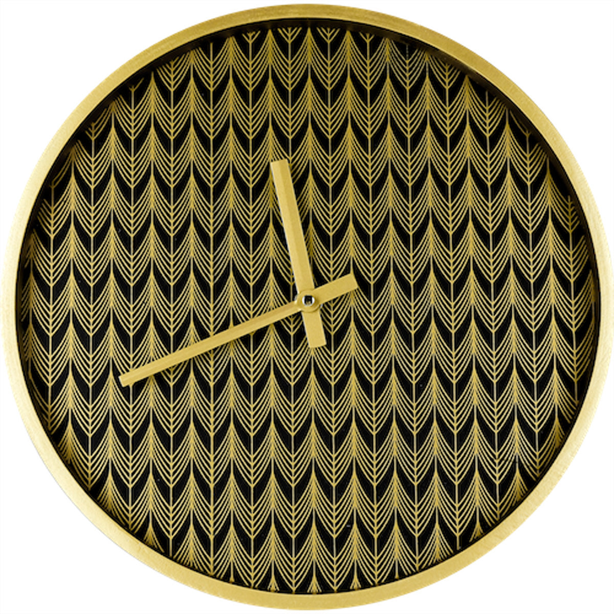Technoline 971984 Wanduhr – Analog, Ø 30 cm, Gelb, Kunststoff