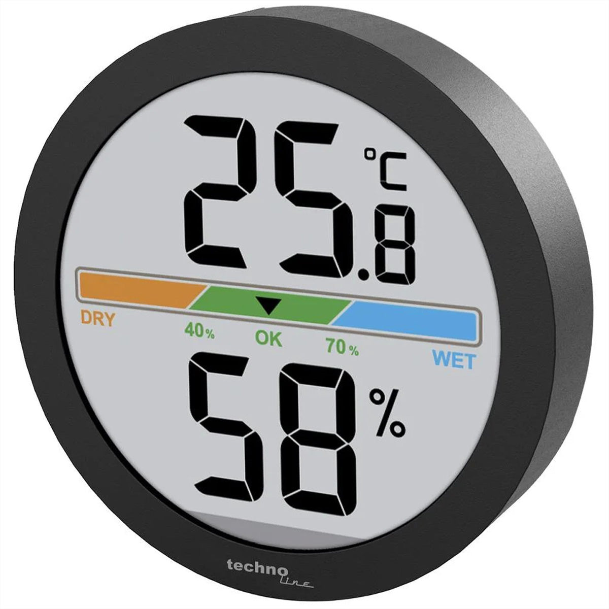 Technoline WS 9418 Thermo-Hygrometer (Handgerät) – −9,9–49,9 °C, 20–95 %, Innen