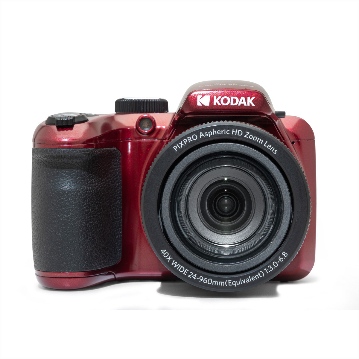 Kodak AZ405 – Bridgekamera, 40× optischer Zoom, 20,68 MP, 1080p, Rot