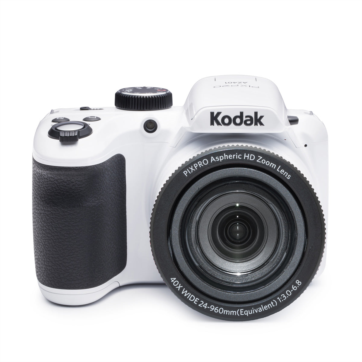 Kodak AZ405 – Bridgekamera, 40× optischer Zoom, 20,68 MP, 1080p, Weiss