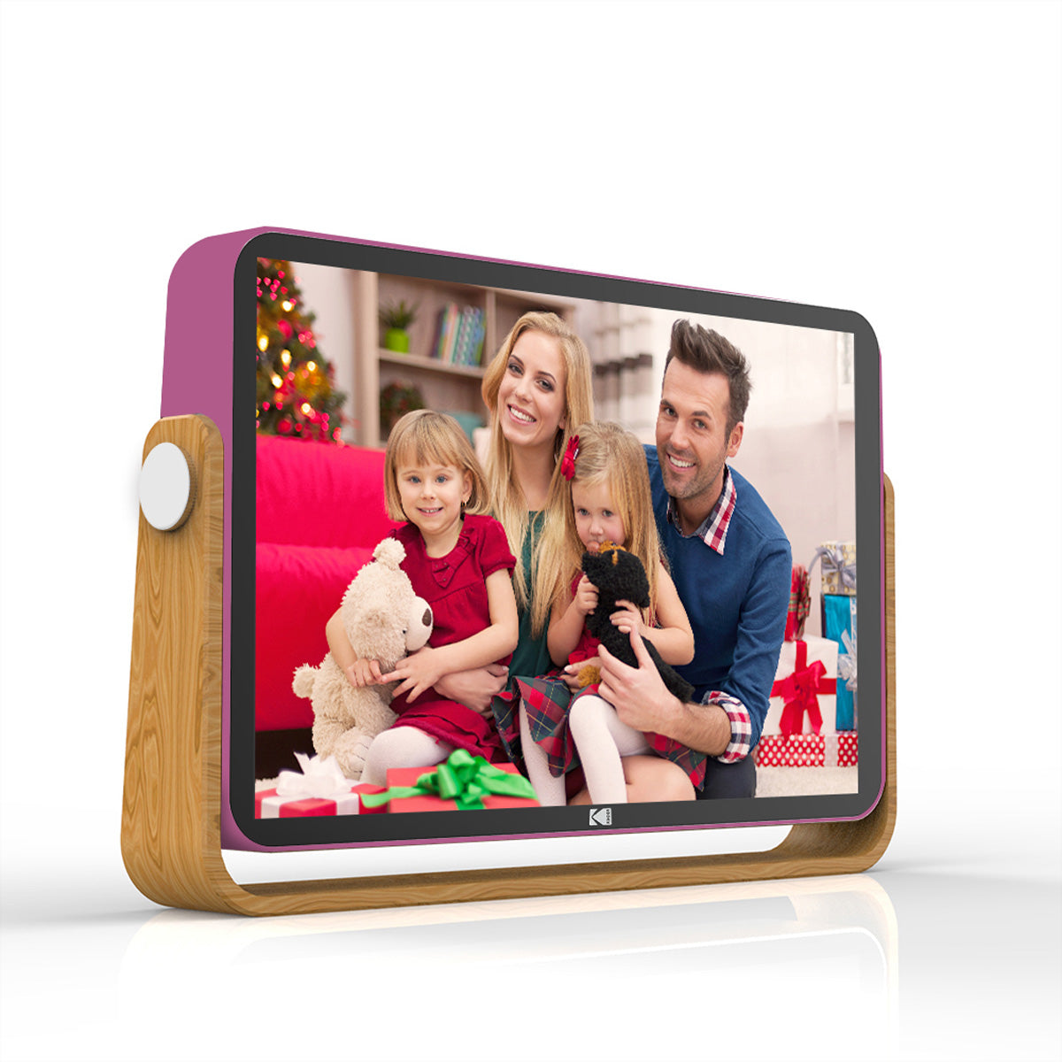 Kodak Digitaler Bilderrahmen RWF-108 10" – 1280 × 800, IPS, Touch, WLAN, 8 GB, MMC, SD, Pink