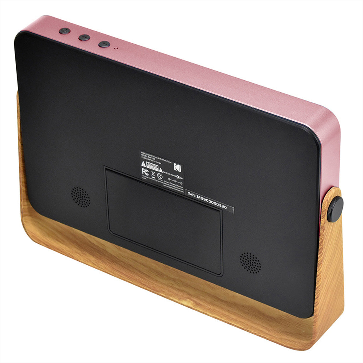 Kodak Digitaler Bilderrahmen RWF-108 10" – 1280 × 800, IPS, Touch, WLAN, 8 GB, MMC, SD, Pink