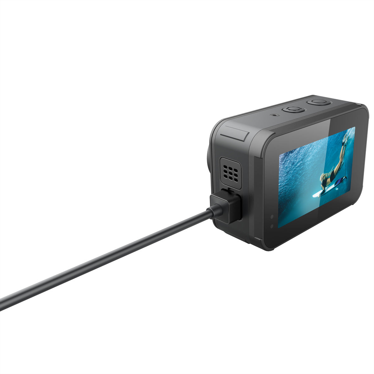 AgfaPhoto Realimove AC9500 – Unterwasserkamera, wasserdicht bis 18 m, 16 MP, 4K, schwarz