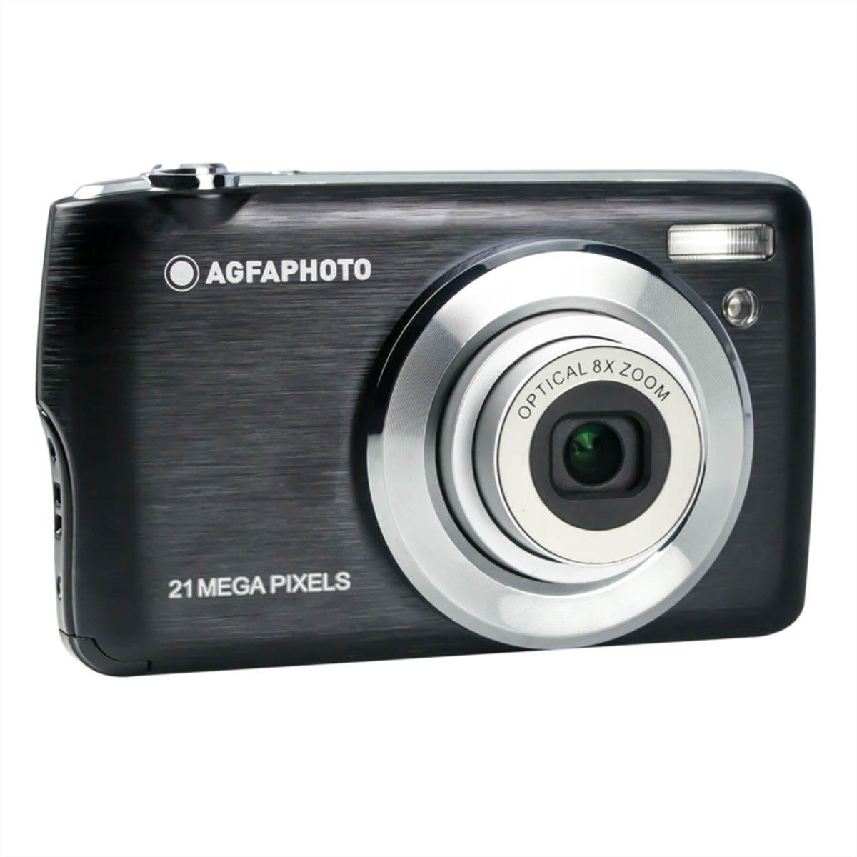 AgfaPhoto Realishot DC8200 – 8× optischer Zoom, 18 MP, 1080p, schwarz