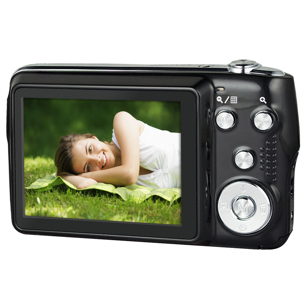 AgfaPhoto Realishot DC8200 – 8× optischer Zoom, 18 MP, 1080p, schwarz