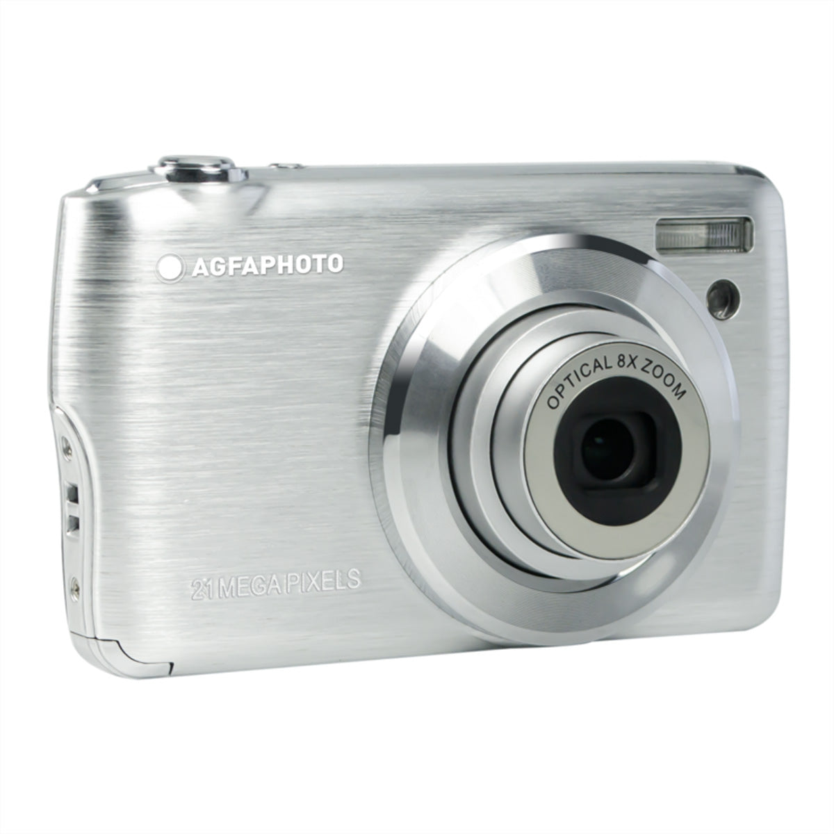 AgfaPhoto Realishot DC8200 – 8× optischer Zoom, 18 MP, 1080p, silber