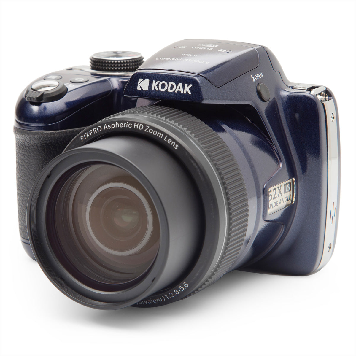 Kodak PIXPRO AZ528 – Bridgekamera, 52× optischer Zoom, 16,76 MP, 1080p, Blau