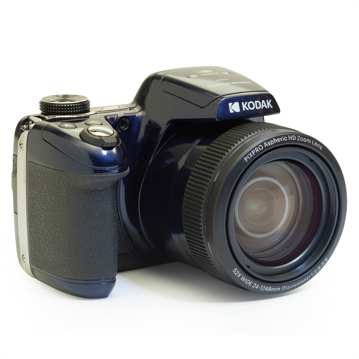 Kodak PIXPRO AZ528 – Bridgekamera, 52× optischer Zoom, 16,76 MP, 1080p, Blau