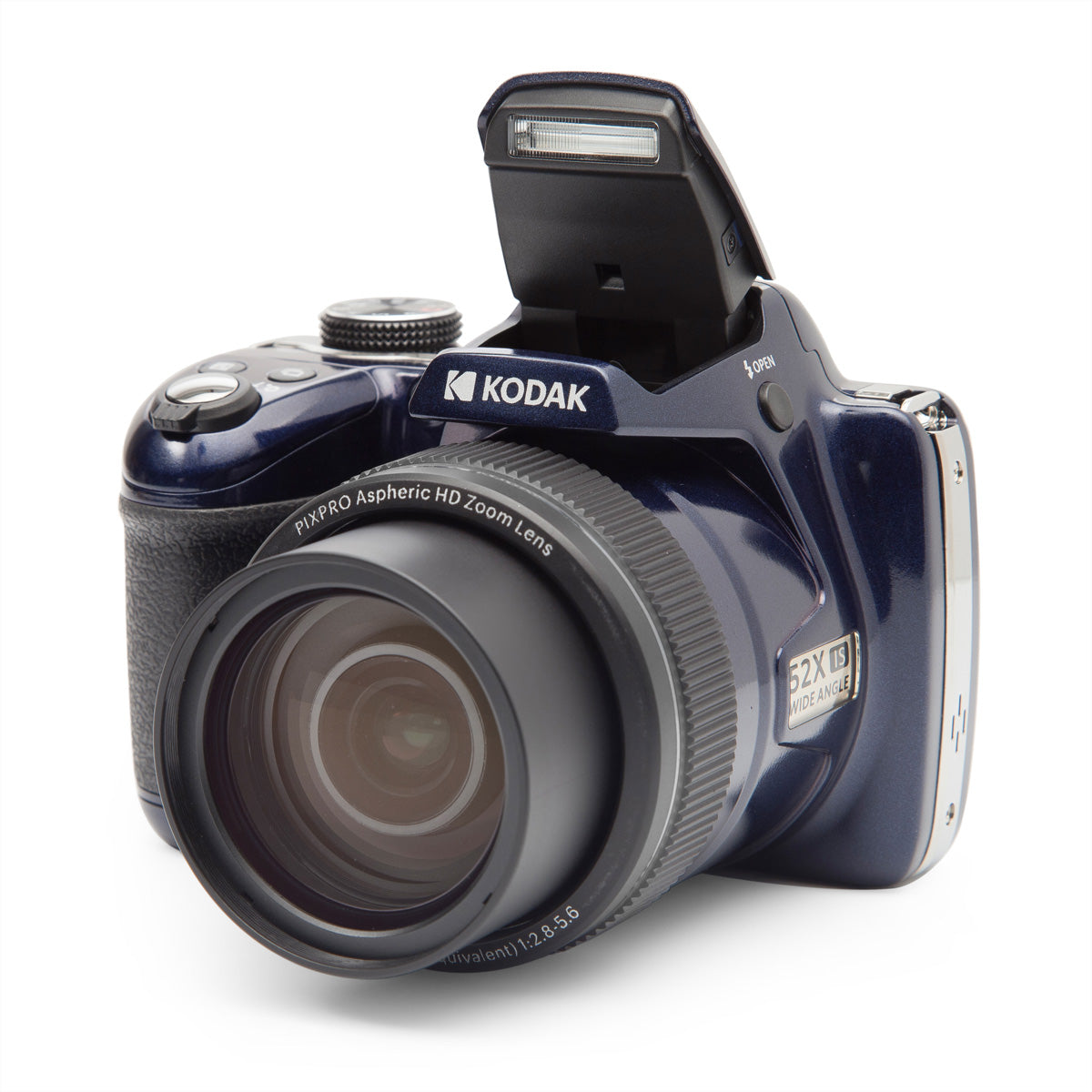 Kodak PIXPRO AZ528 – Bridgekamera, 52× optischer Zoom, 16,76 MP, 1080p, Blau