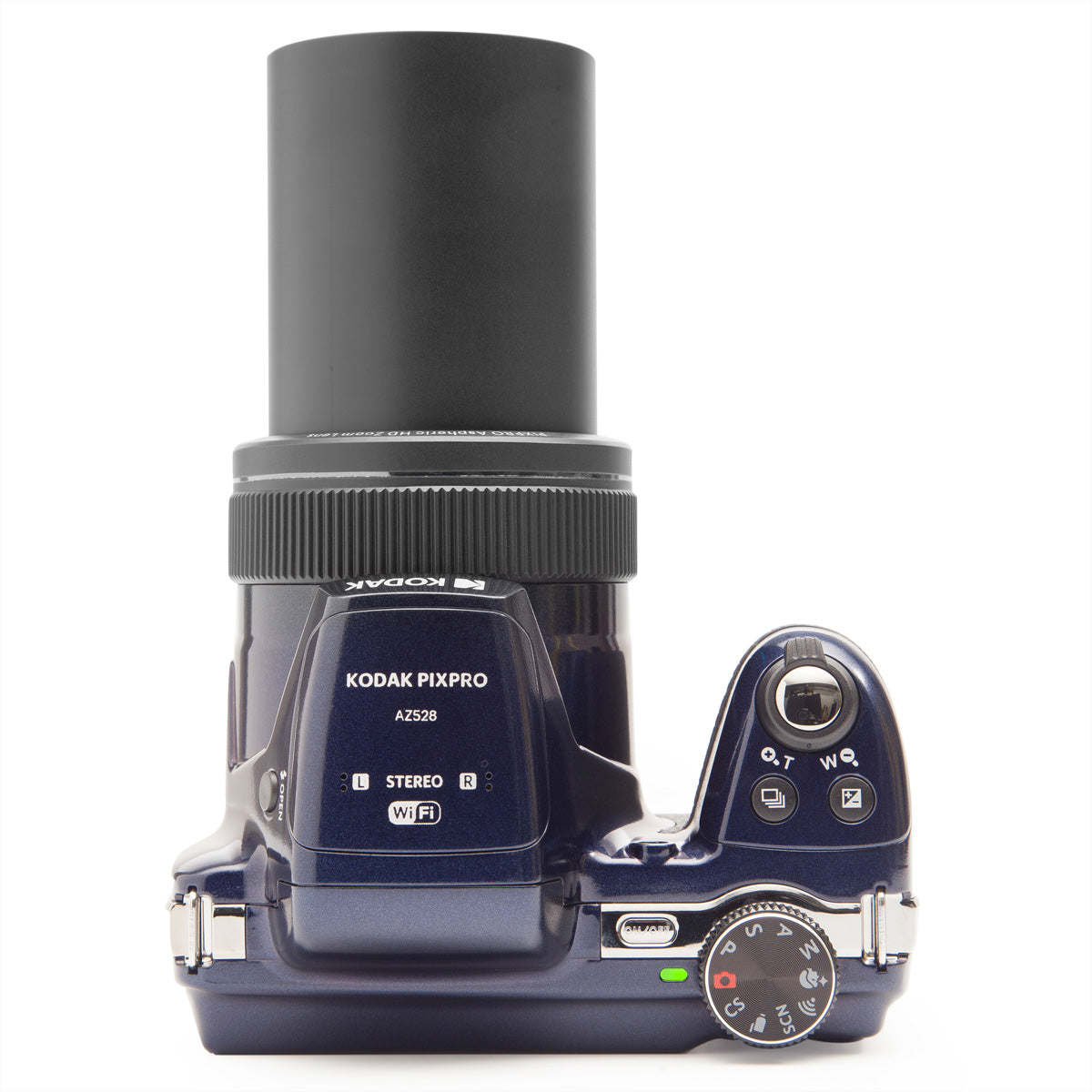 Kodak PIXPRO AZ528 – Bridgekamera, 52× optischer Zoom, 16,76 MP, 1080p, Blau