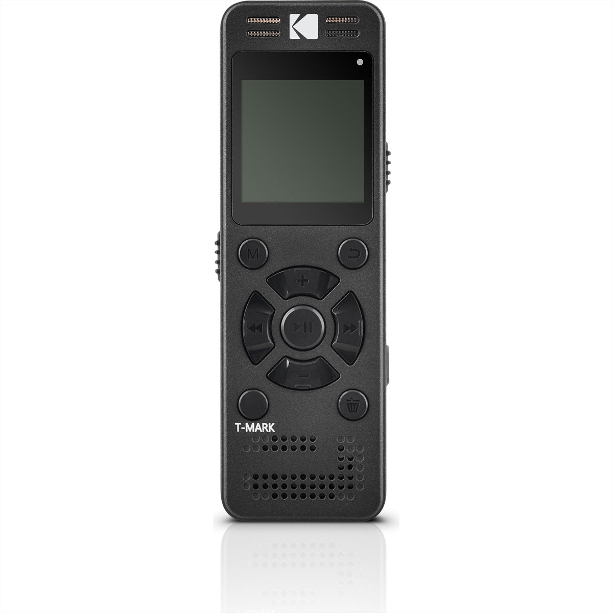 Kodak VRC350 – Digitales Diktiergerät, bis 581 h, 8 GB, USB & 3,5 mm, Schwarz