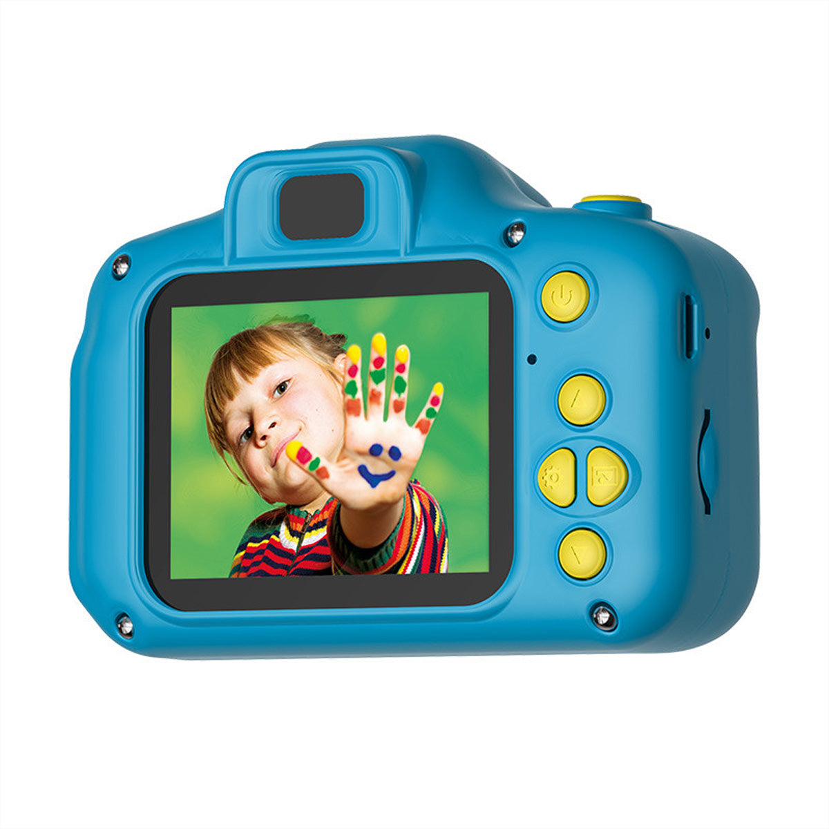 AgfaPhoto Realikids Cam Mini – 12 MP, 720p, blau/gelb