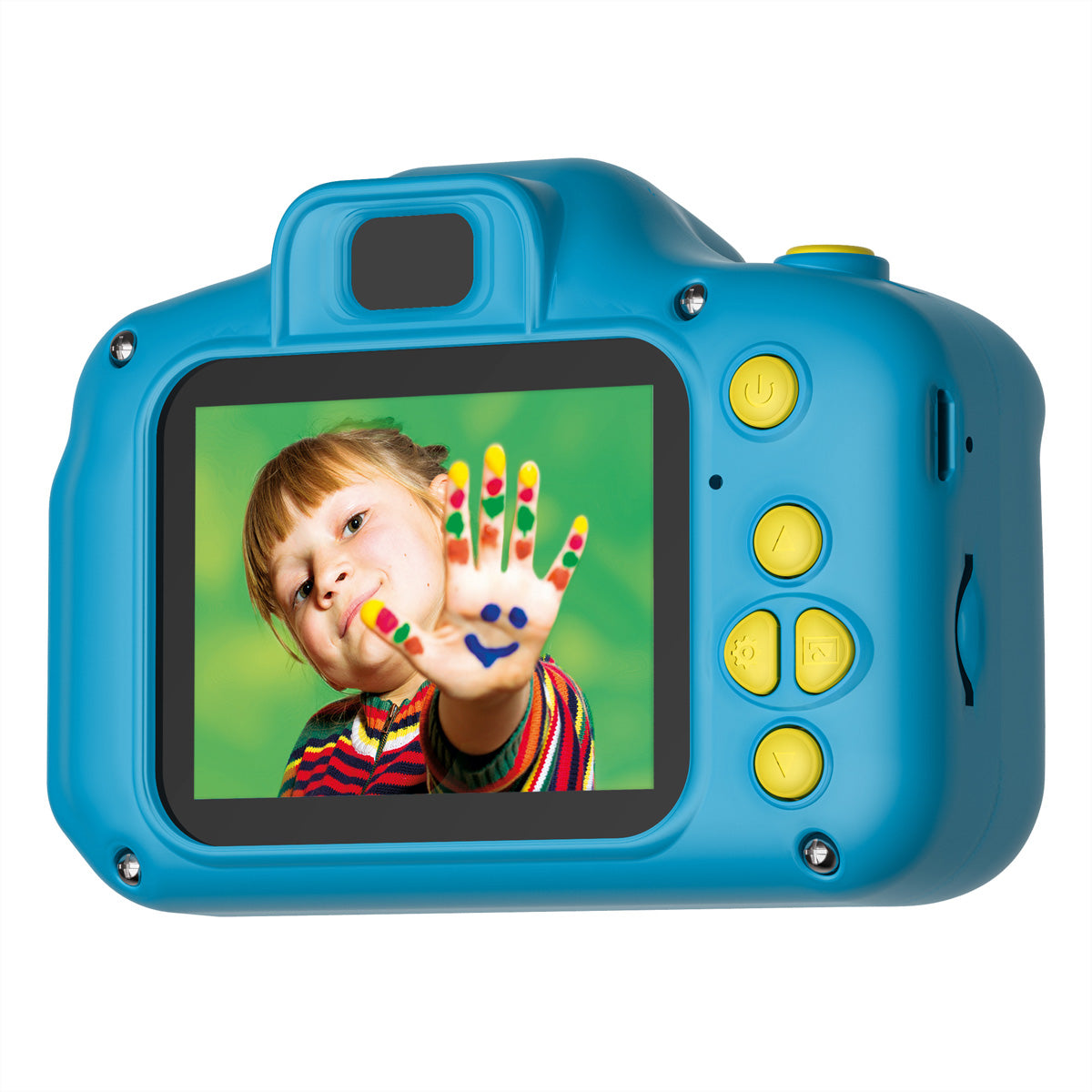 AgfaPhoto Realikids Cam Mini – 12 MP, 720p, blau/gelb