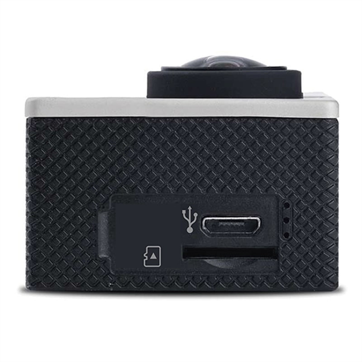 AgfaPhoto AC5000 – Unterwasserkamera, wasserdicht bis 30 m, 1/2,86", 12 MP, 4K, Grau