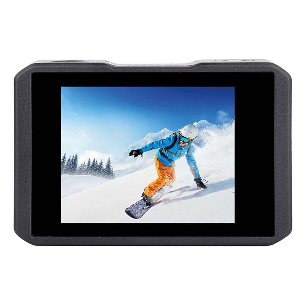 AgfaPhoto AC7000 – Unterwasserkamera, wasserdicht bis 30 m, 16 MP, 2,7K, schwarz