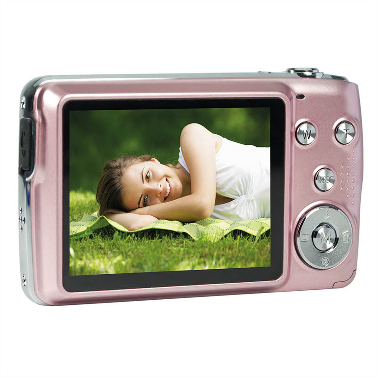 AgfaPhoto DC8200 Realishot – 8× optischer Zoom, 18 MP, 1080p, rosa