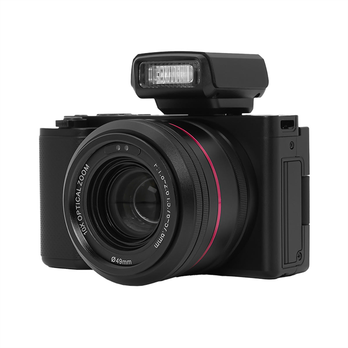AgfaPhoto Realishot C130 – 10× optischer Zoom, 24 MP, 4K, schwarz