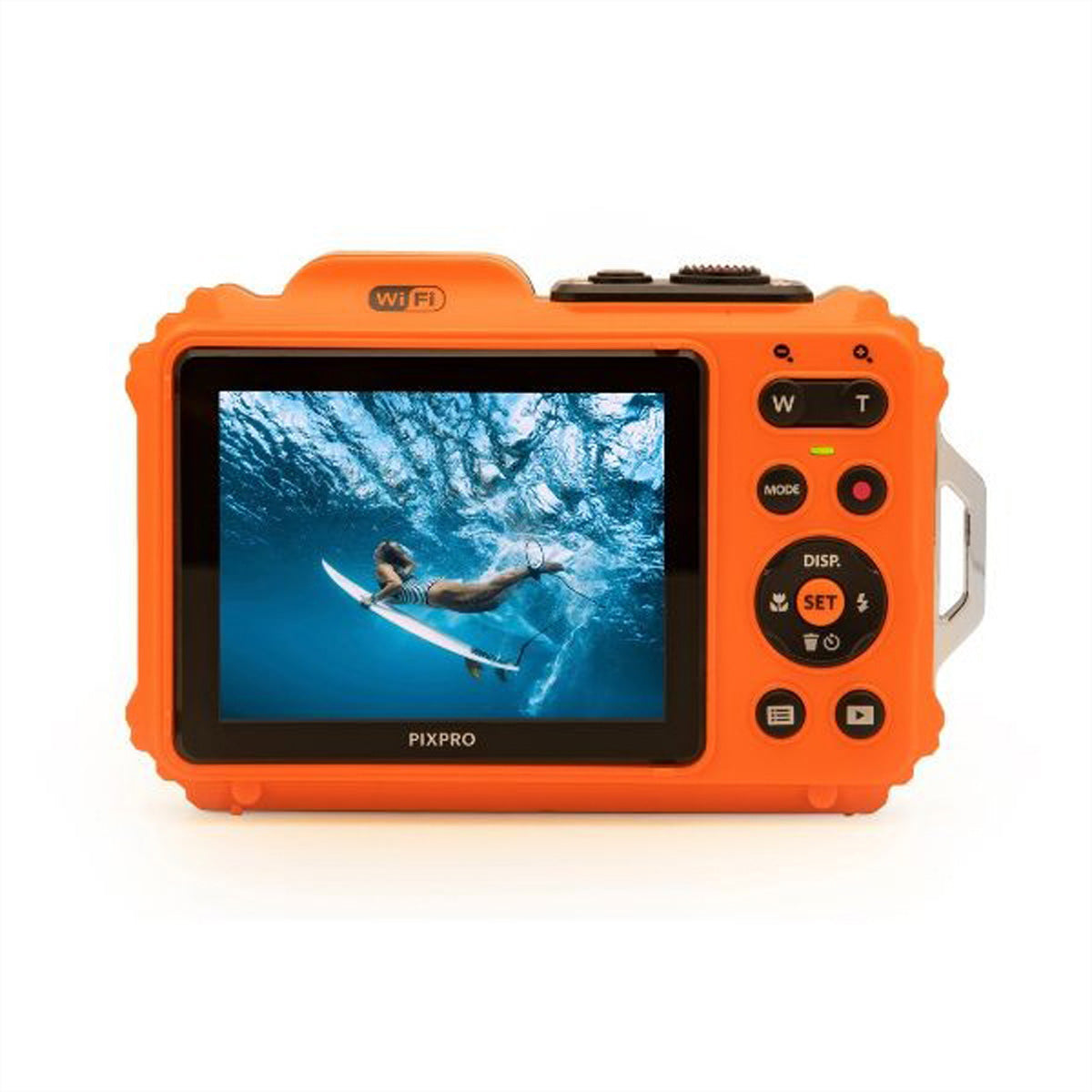 Kodak WPZ2 – Unterwasserkamera, wasserdicht bis 15 m, 4× optischer Zoom, 16 MP, 1080p, Orange