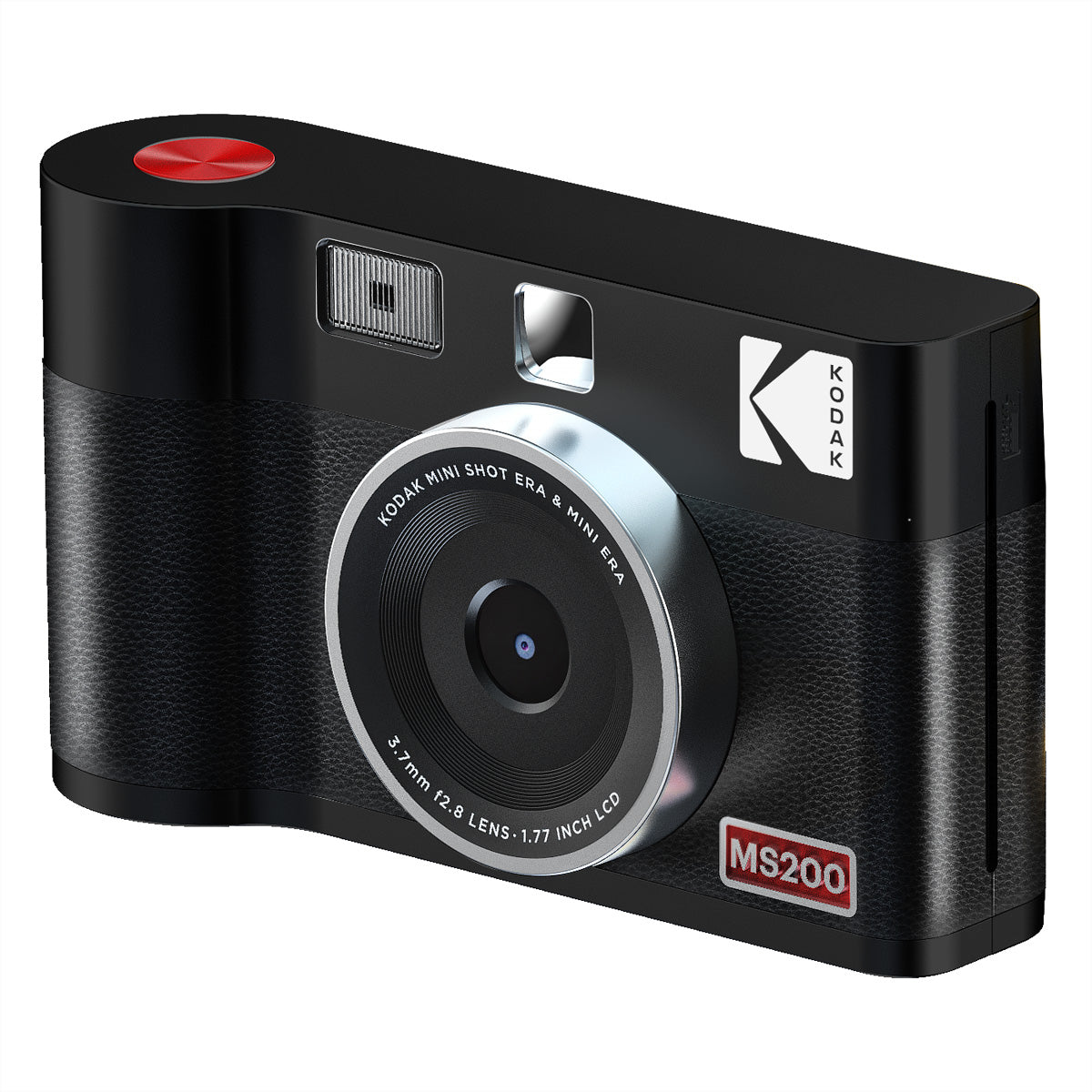 Kodak Mini Shot 2 ERA MS200 – Sofortbildkamera, 10 MP, Bluetooth, Schwarz