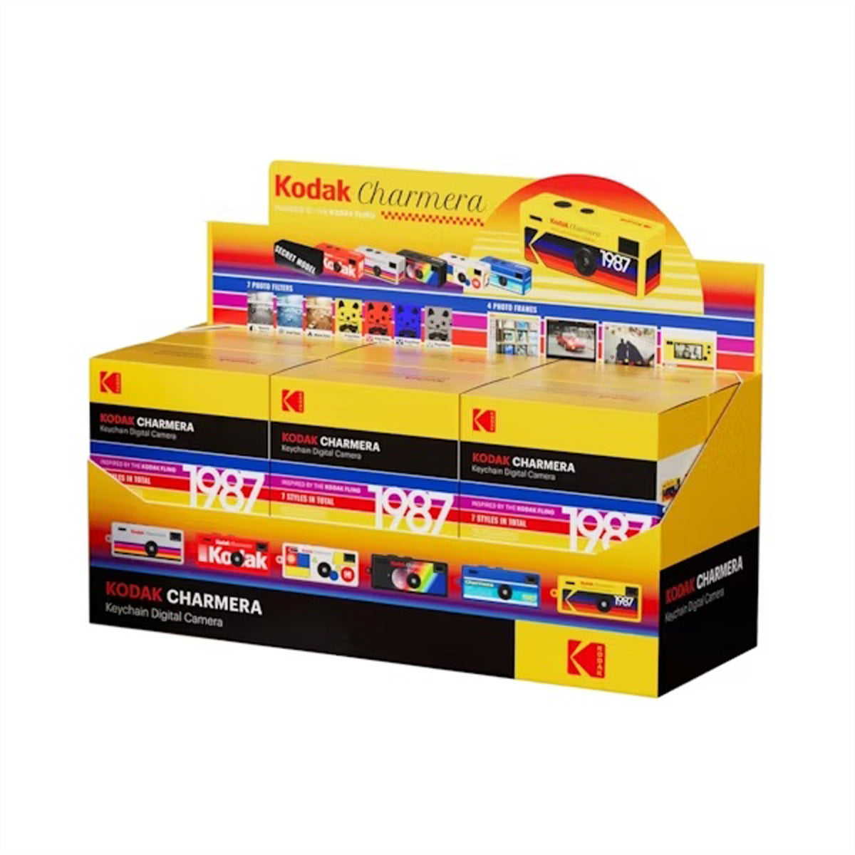 Kodak Charmera Mini Digitalkamera – 1/4", 1,6 MP, 1440×1080 30 fps, mehrfarbig