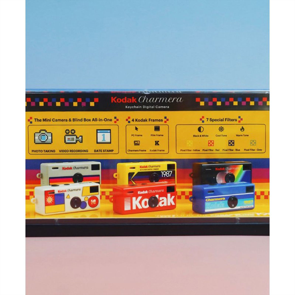 Kodak Charmera Mini Digitalkamera – 1/4", 1,6 MP, 1440×1080 30 fps, mehrfarbig