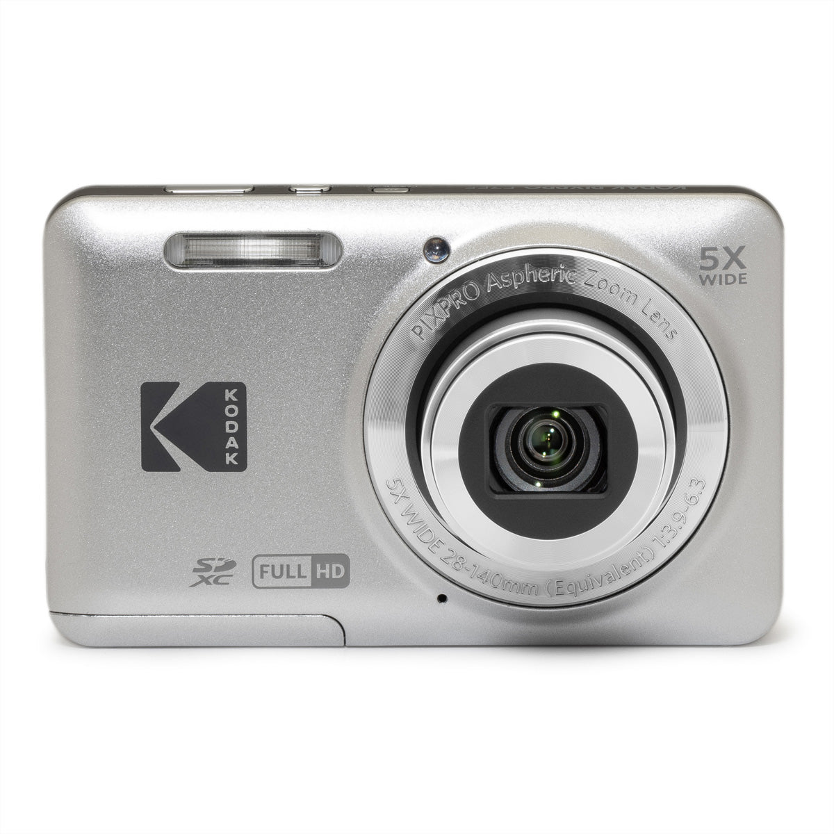 Kodak PixPro FZ55 – 5× optischer Zoom, 16 MP, 1080p, silber