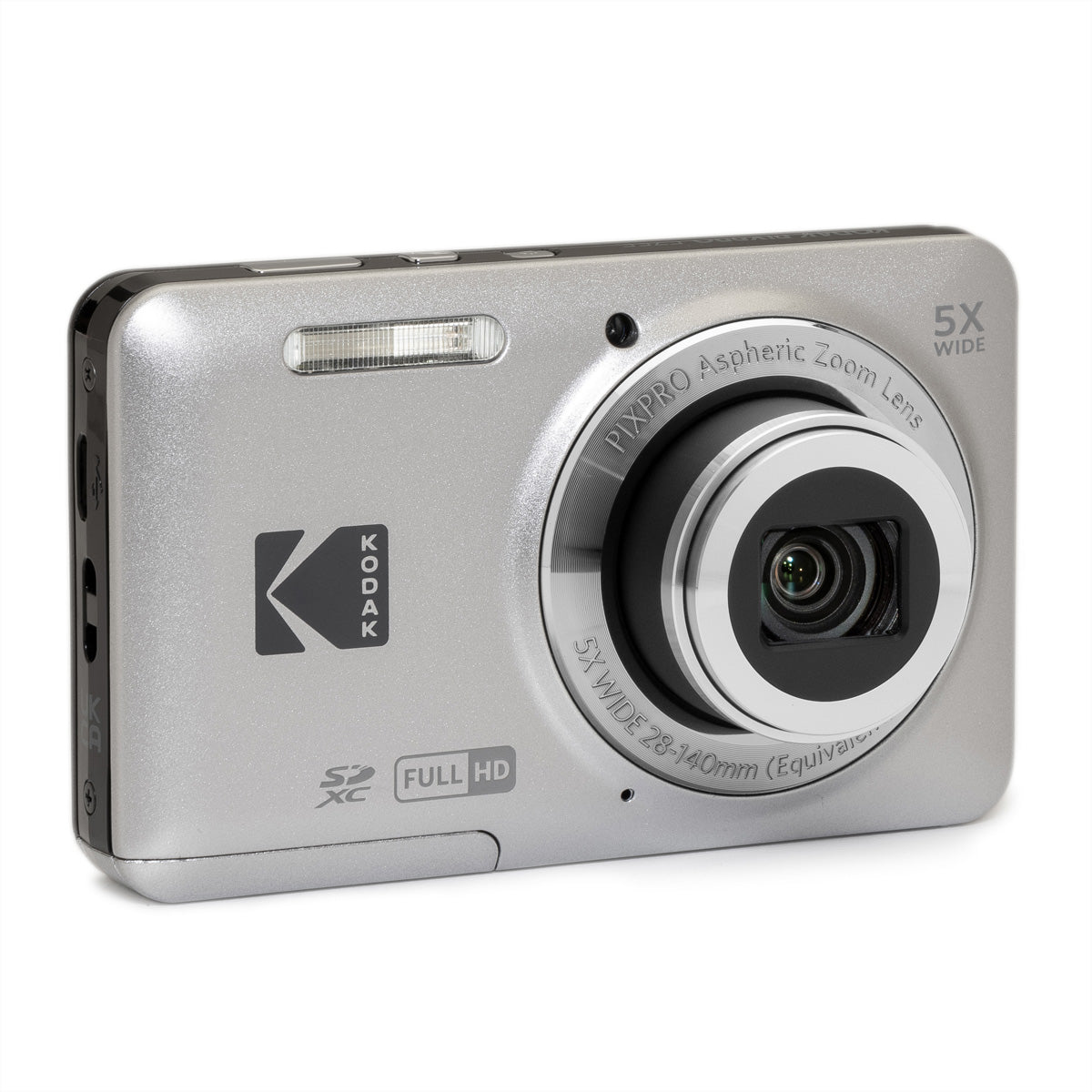 Kodak PixPro FZ55 – 5× optischer Zoom, 16 MP, 1080p, silber