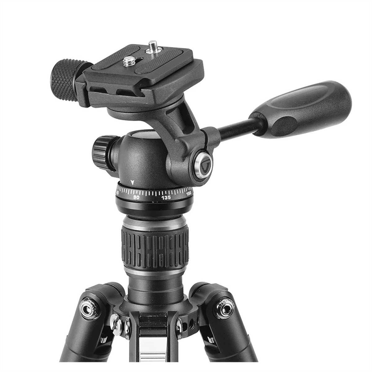 Vanguard VESTA GO 264CP Reisestativ – Carbon, 5 kg Traglast, mit Schwenkkopf – für Kameras, Systemkameras