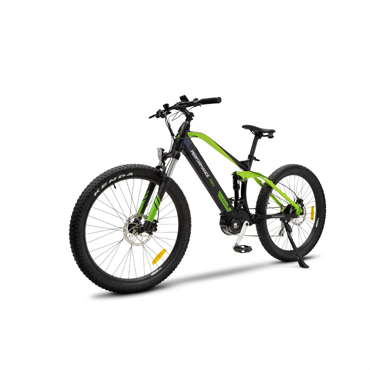 Argento e-Mobility Argento Performance Pro – E-Scooter – 250 W, 27,5", 25 km/h, Reichweite bis 90 km, 468 Wh, schwarz/grün