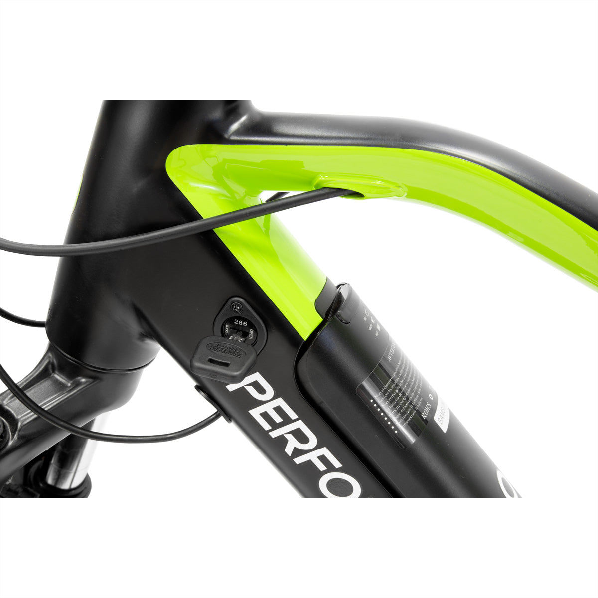 Argento e-Mobility Argento Performance Pro – E-Scooter – 250 W, 27,5", 25 km/h, Reichweite bis 90 km, 468 Wh, schwarz/grün
