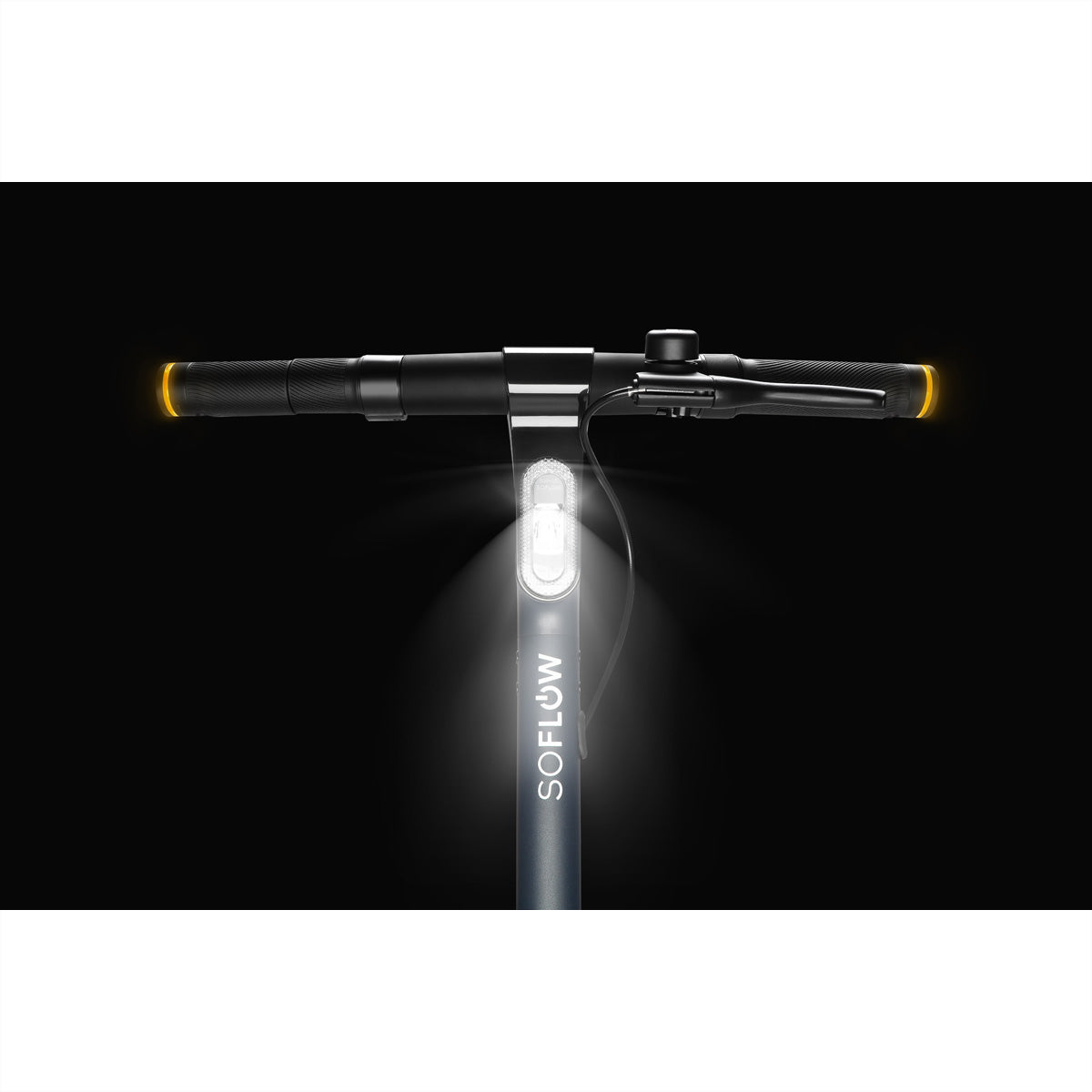 SoFlow SO ONE LITE PRO – E-Scooter – 500 W, 9", 22 km/h, Reichweite bis 40 km, 374,4 Wh, Anthrazit