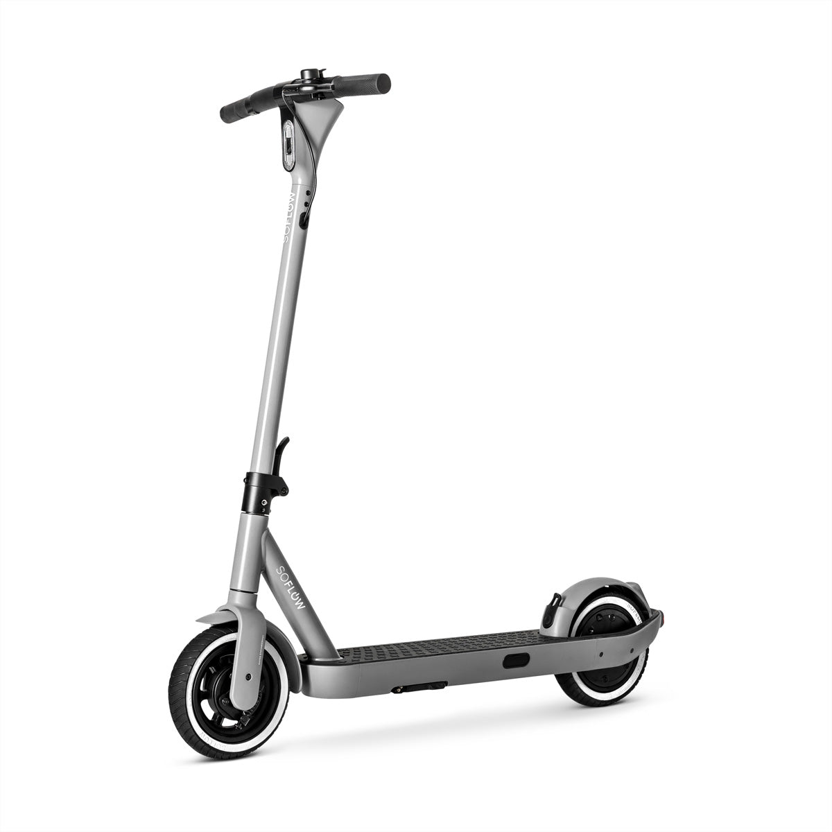 SoFlow So Flow SO ONE – E-Scooter – 350 W, 9", 22 km/h, Reichweite bis 30 km, 249,6 Wh, silber