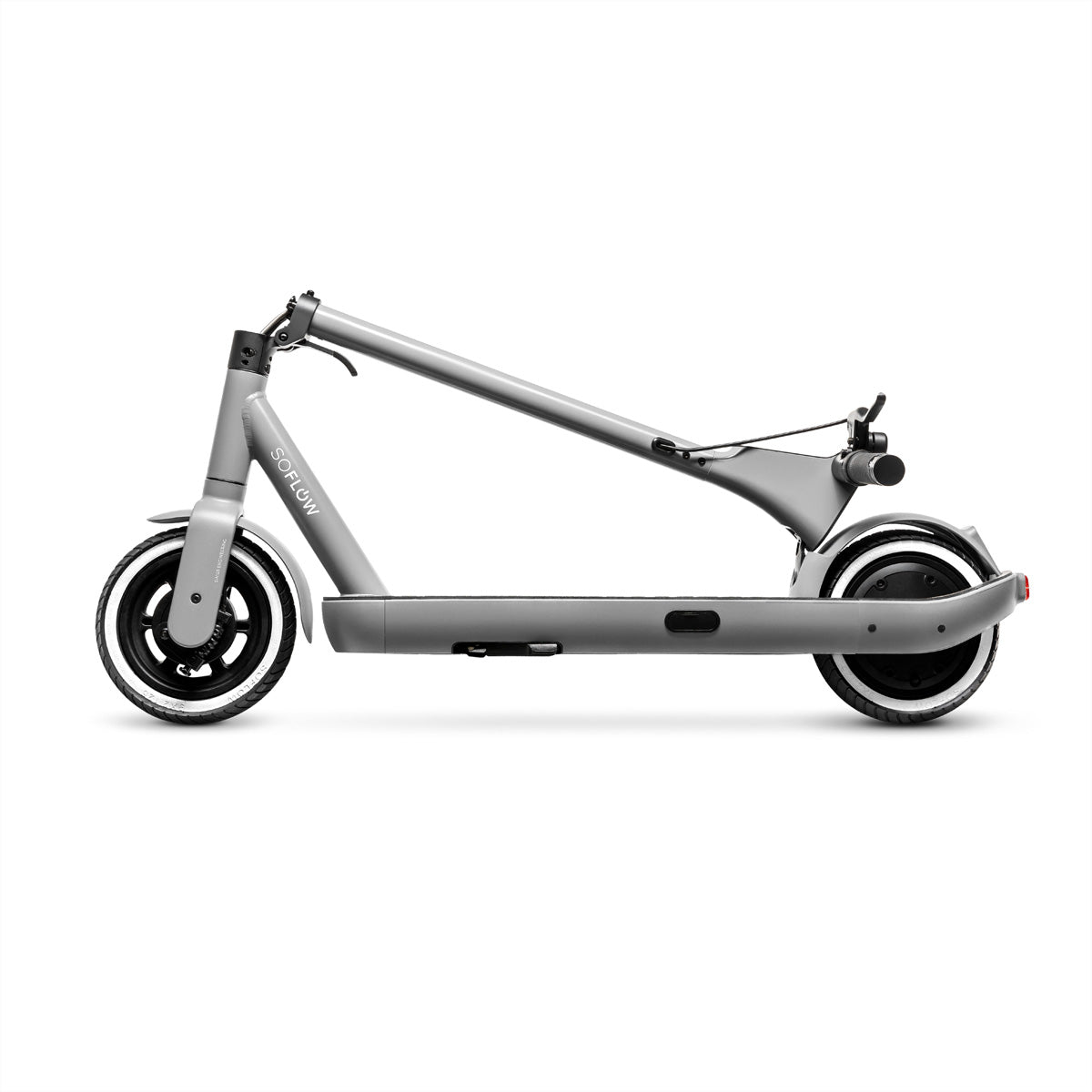 SoFlow So Flow SO ONE – E-Scooter – 350 W, 9", 22 km/h, Reichweite bis 30 km, 249,6 Wh, silber