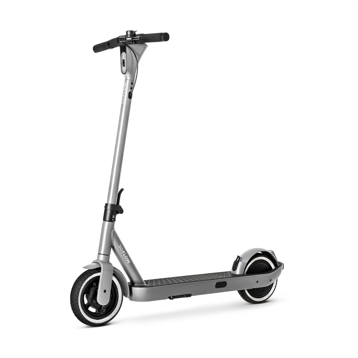 SoFlow SO ONE+ – E-Scooter – 500 W, 9", 22 km/h, Reichweite bis 40 km, 374,4 Wh, grau/silber