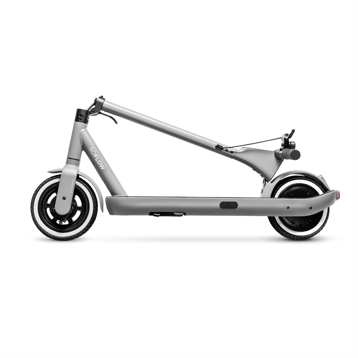 SoFlow SO ONE+ – E-Scooter – 500 W, 9", 22 km/h, Reichweite bis 40 km, 374,4 Wh, grau/silber